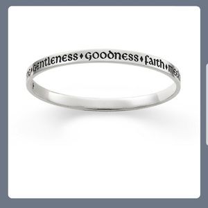 Fruit of the spirit bangle bracelet James Avery M